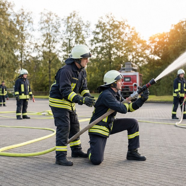 Vereinsausstattung im praktischen Einsatz